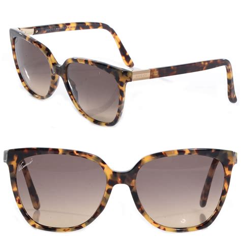 gucci ladies sunglasses tortise shell|Gucci 53mm square sunglasses.